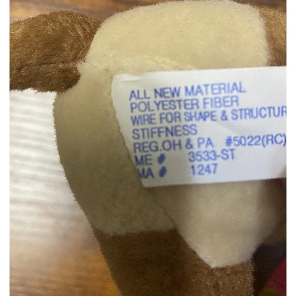 Goffa International Monkey Plush Stuffed Animal Moveable Arms Legs Limbs